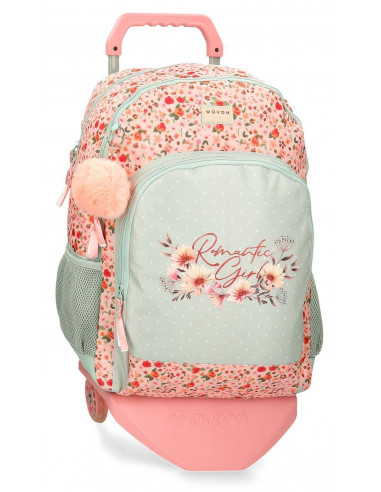 MOCHILA ADAP. 44CM 2C.C/CARRO MOVOM ROMANTIC GIRL